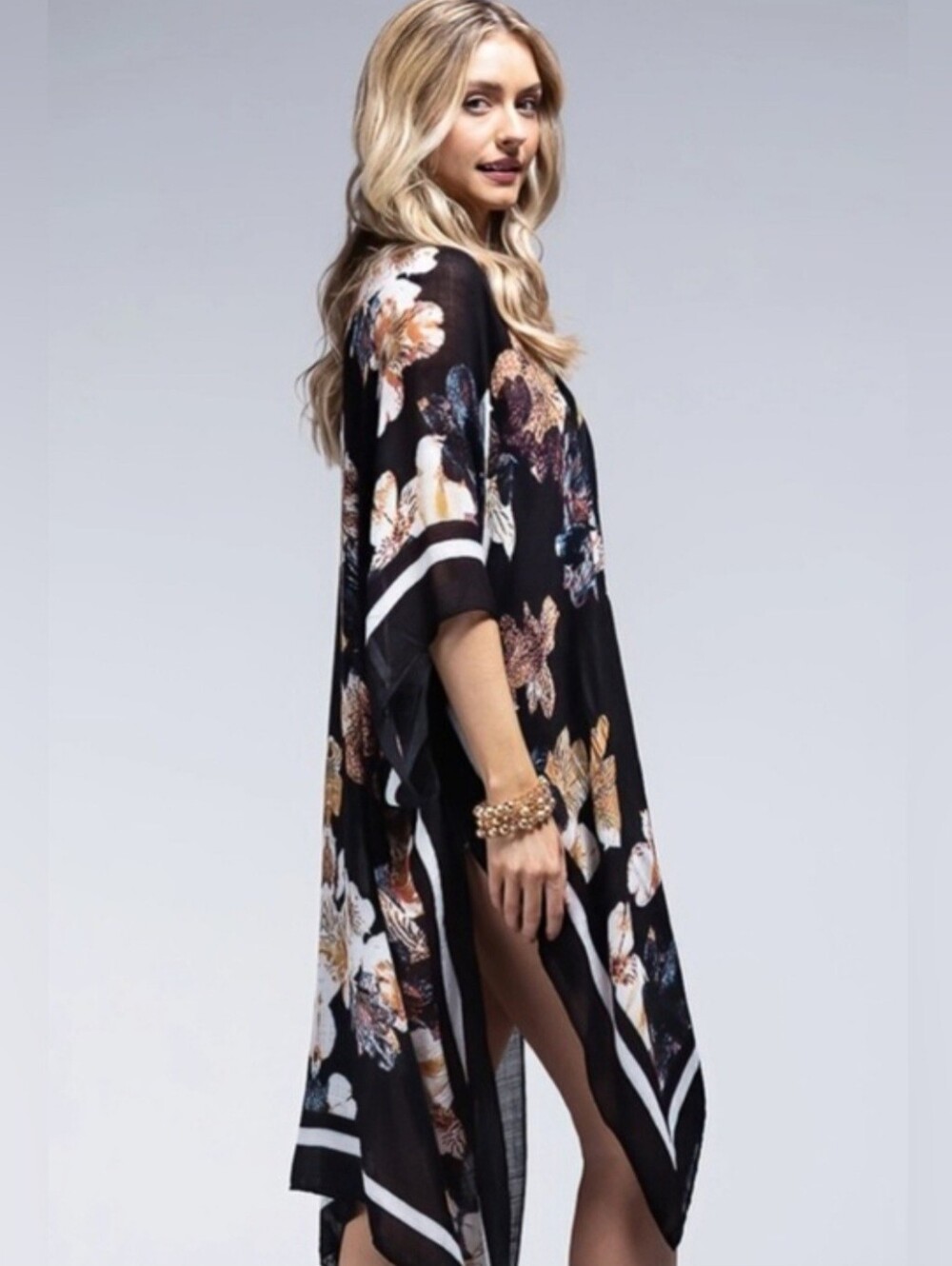 Comfy Luxe floral kimono